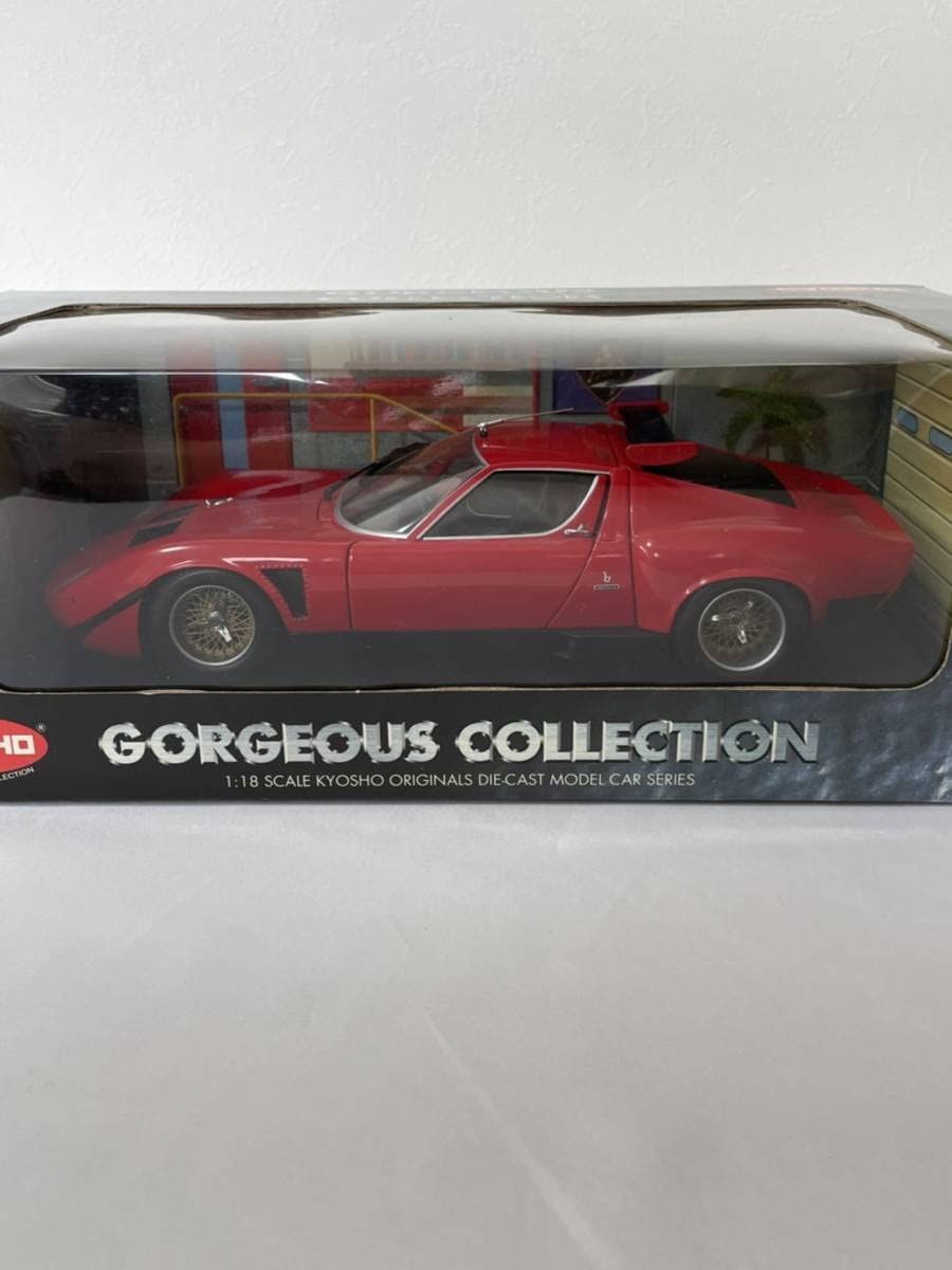 Amazon | KYOSHO 京商 1/18 ランボルギーニ イオタ SVR レッド JOTA